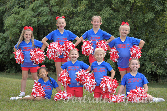 Botetourt Cheerleaders 2021